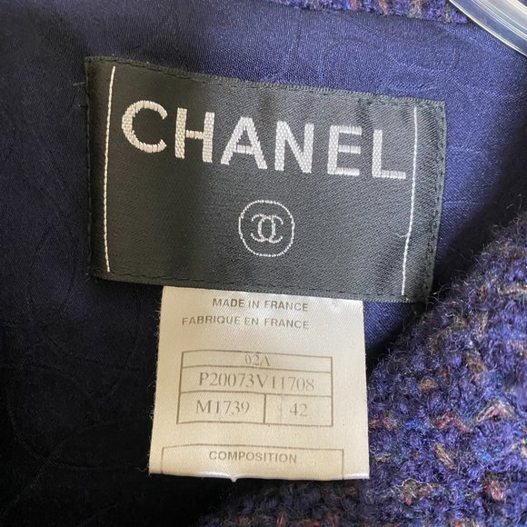 vintage chanel 02A tweed blazer jacket - Picture 2 of 5